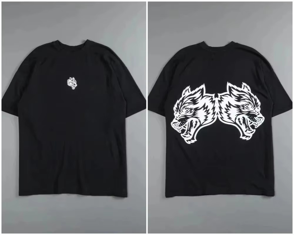 Streetwear High End Brand - Retro Siyah Kurt Kafası High End