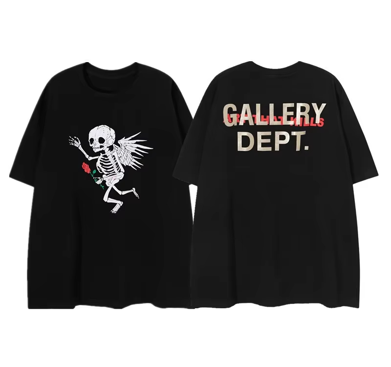 Streetwear High End Brand - Kafatası Melek High-end Moda Marka T-Shirt