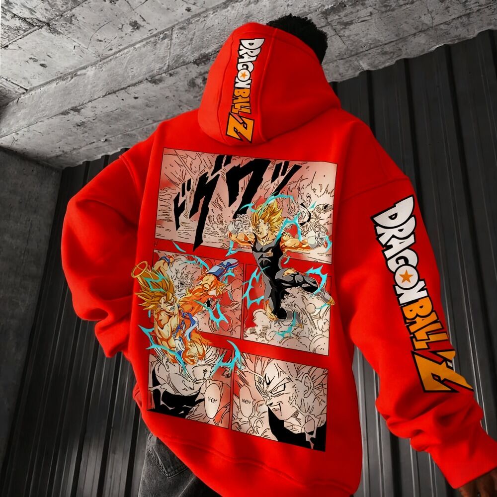 Streetwear Brands - Dragon Ball Comics Co Markalı Baskılı
