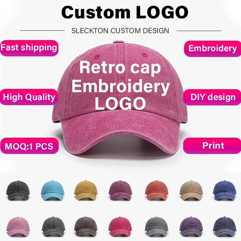 Stussy Bucket Hat - SLECKTON Özel Logo Retro beyzbol şapkası